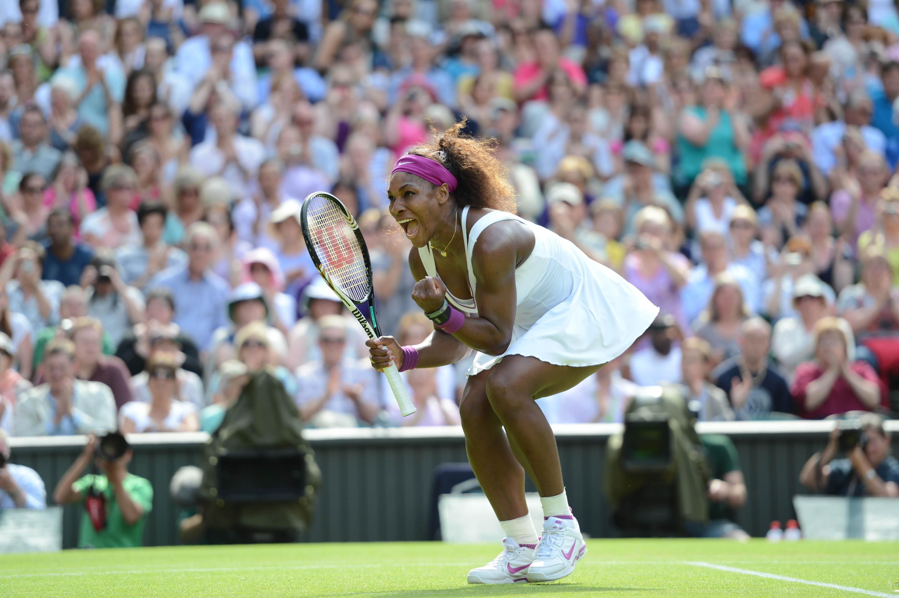 Serena Williams - In der Arena