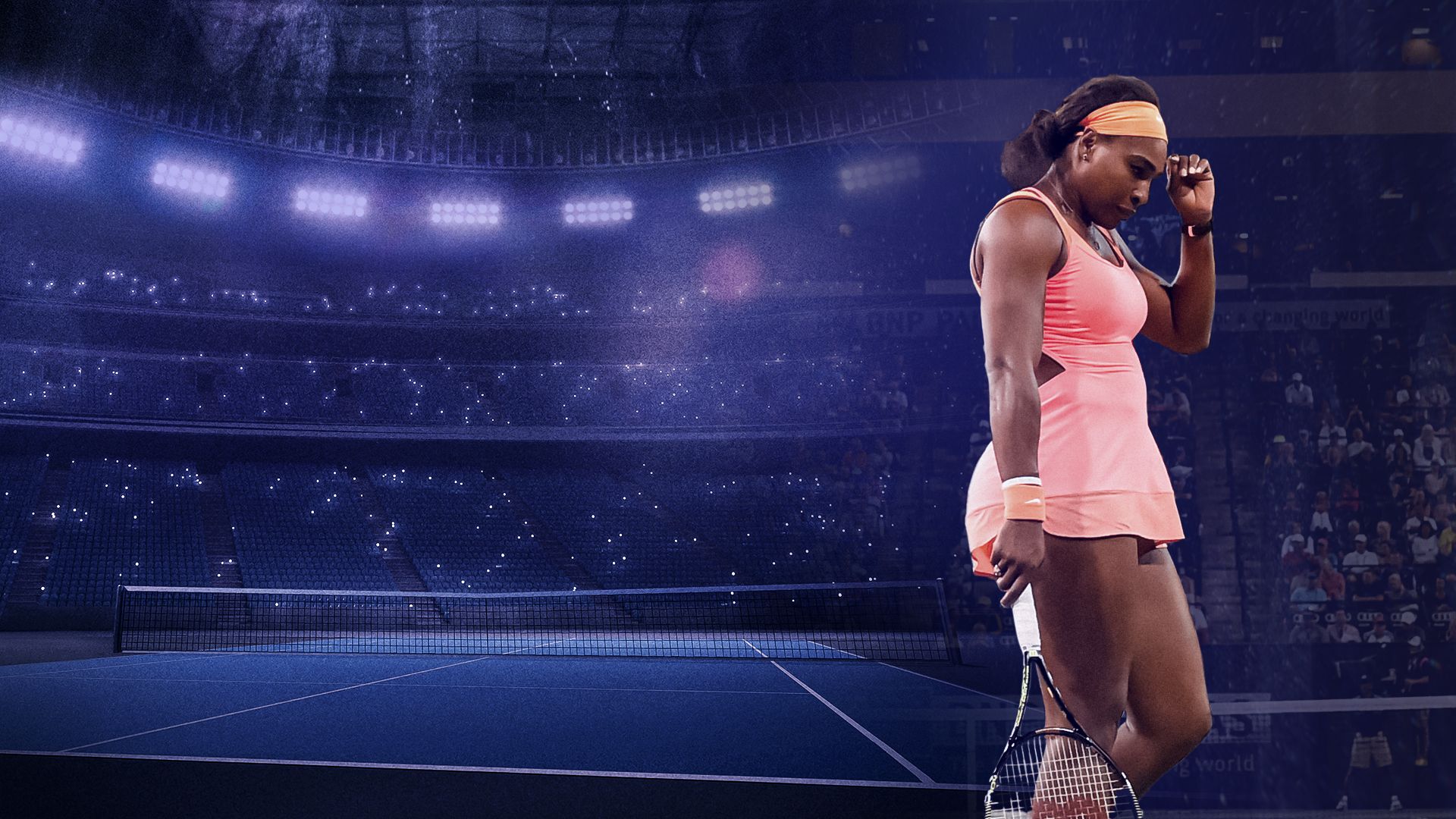 Serena Williams - In der Arena
