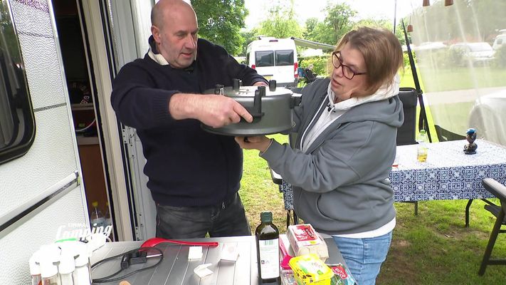 Regen und ein Riesen-Rösti
