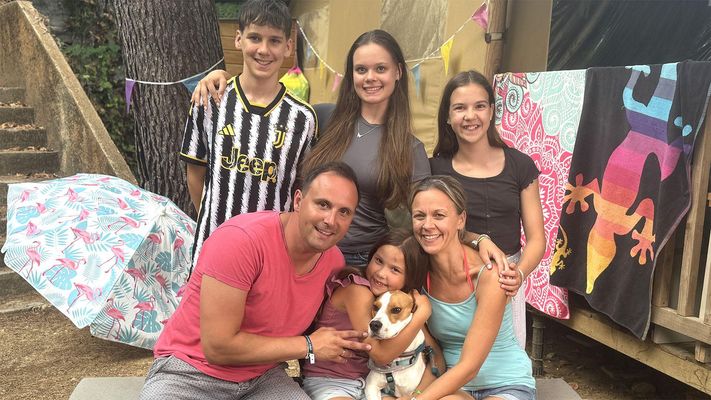 Motorrad-Trip mit dem Zelt