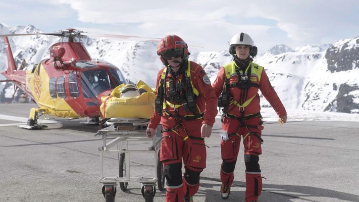 Einsatz für Rettungshubschrauber