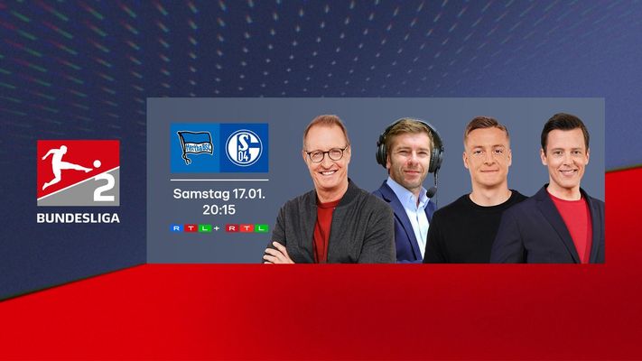 2. Bundesliga Live - Topspiel: Hertha BSC - FC Schalke 04