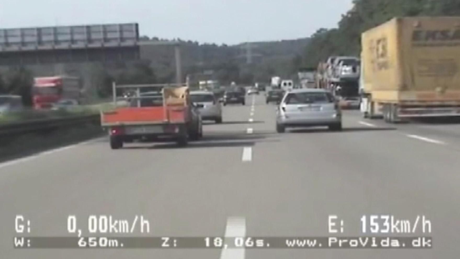 Schneller als die Polizei erlaubt