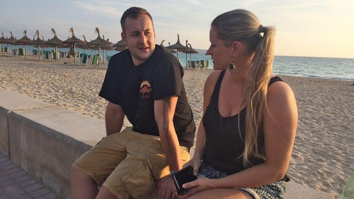 Zwei Männer, die für ihren Traum nach Mallorca auswandern
