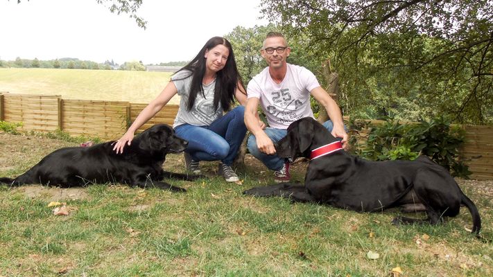 Heute u. a. mit: Julia & Matthias mit der Deutschen Dogge Luke