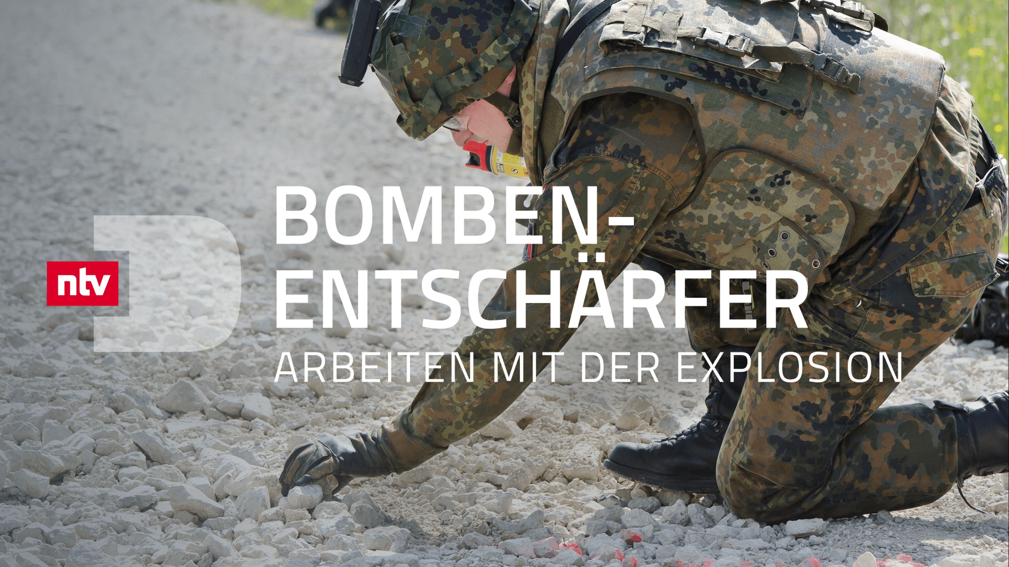 Bombenentschärfer - Arbeiten mit der Explosion
