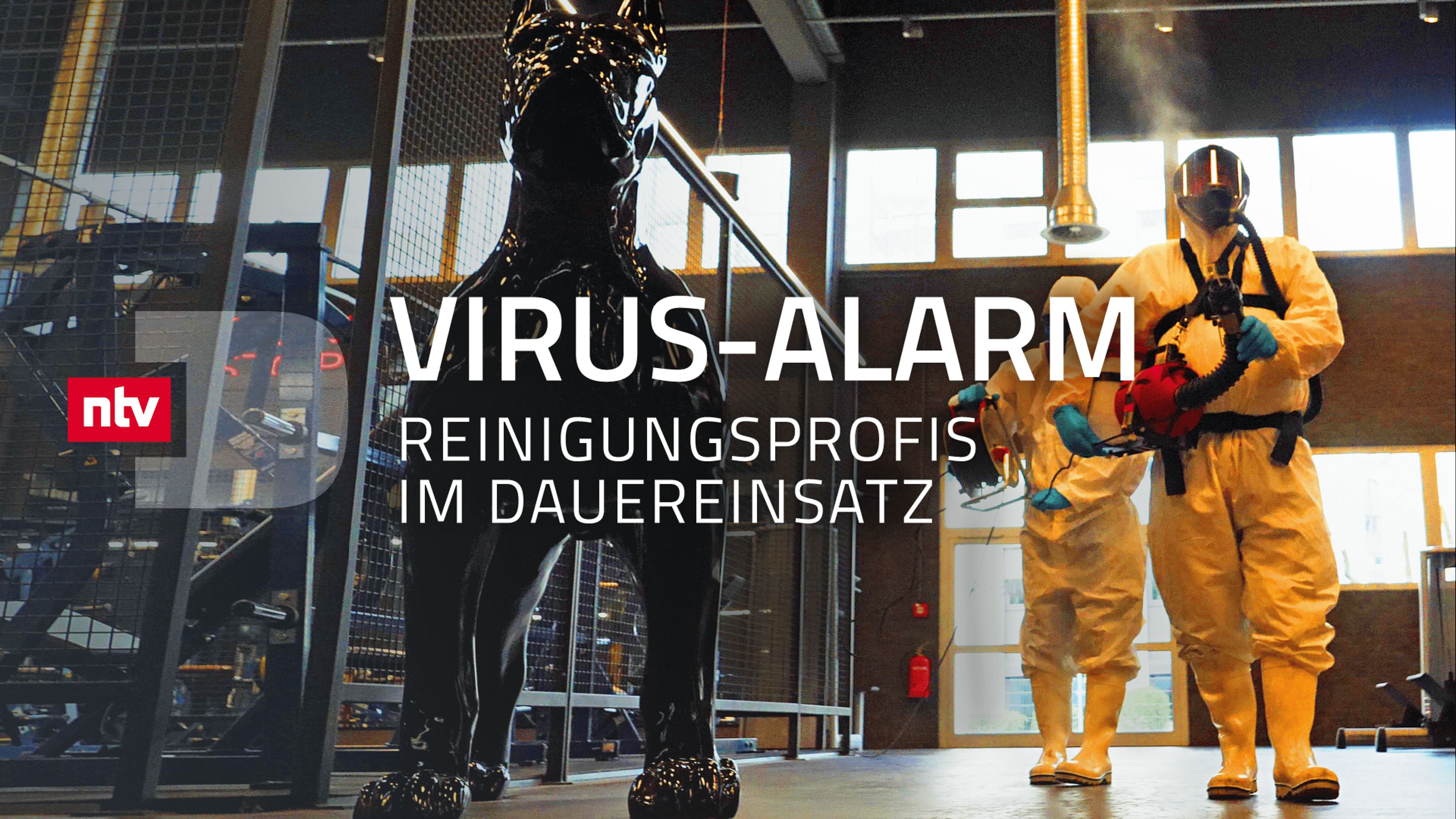 Viren-Alarm - Reinigungsprofis im Dauereinsatz