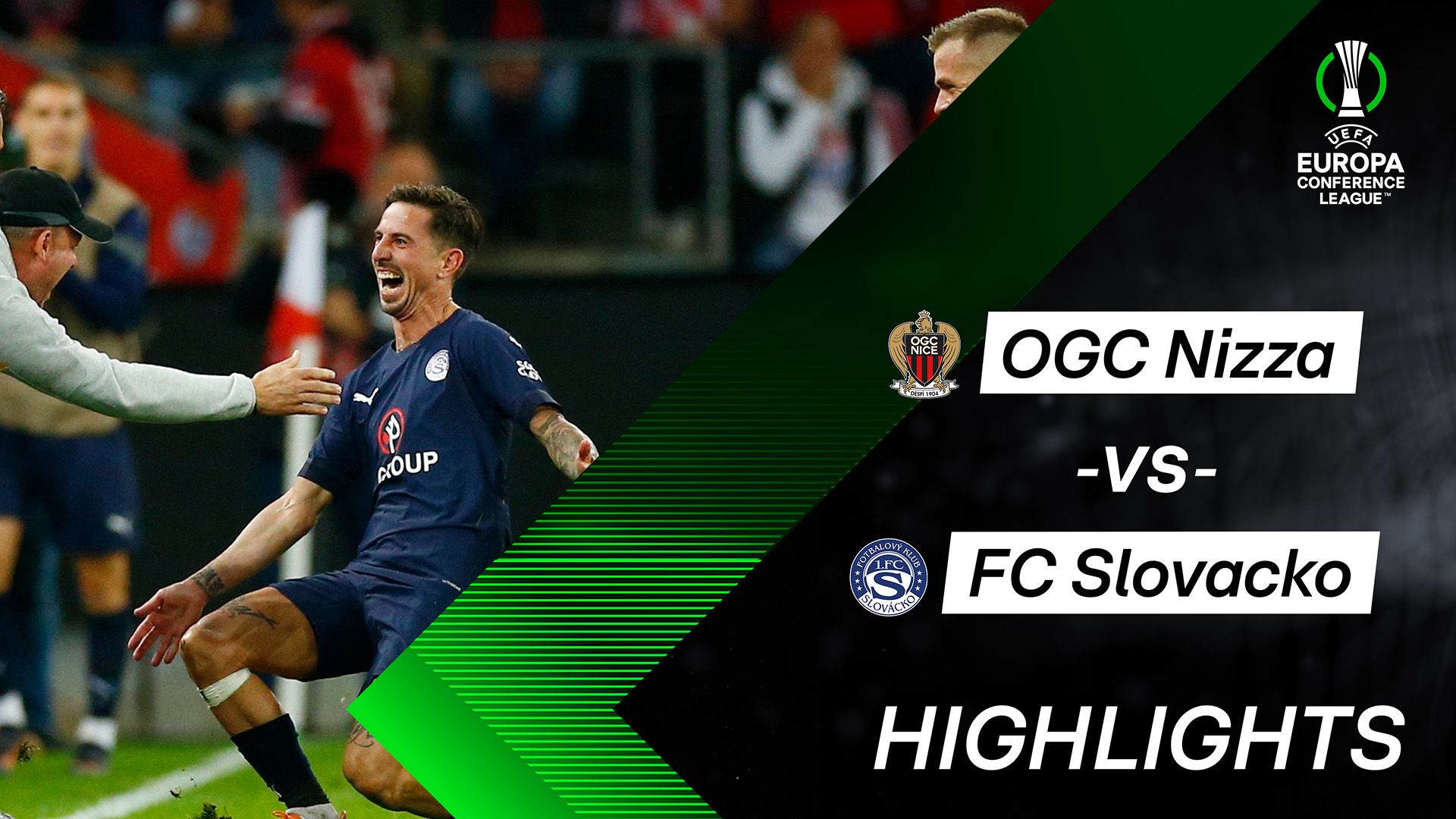 Highlights: OGC Nizza vs. FC Slovacko