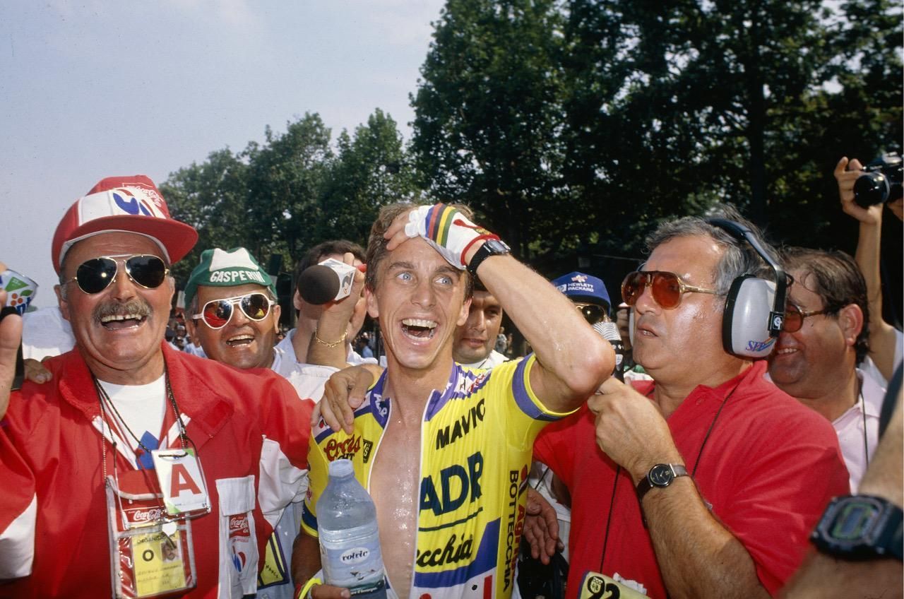 LeMond gegen Fignon - Duell um Sekunden